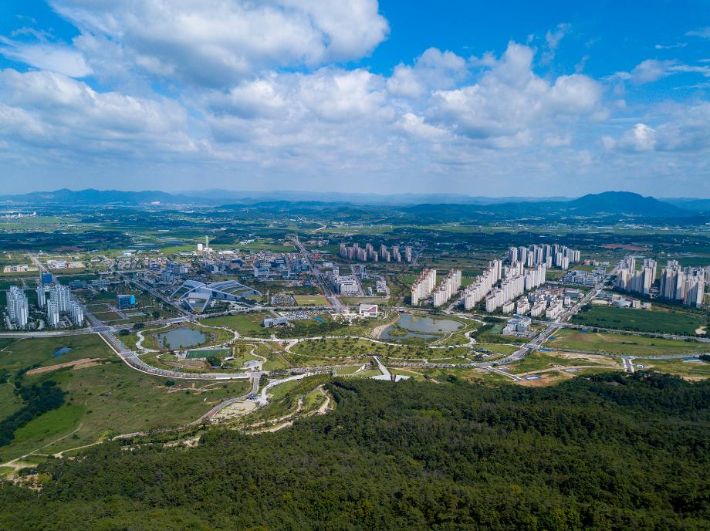 내포신도시 전경. 충남도 제공