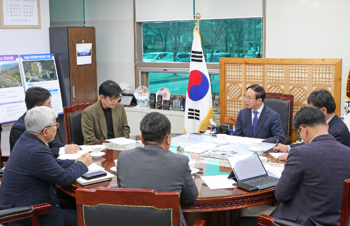 임실군은 최근 '저지종 육성사업 기본계획 수립 연구용역' 계약 및 착수보고회를 가졌다. 임실군 제공