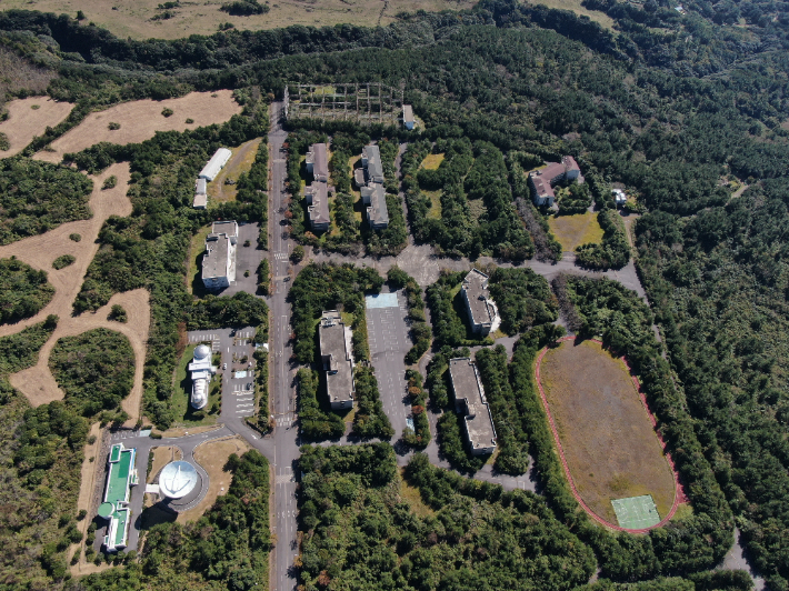 우주산업 클러스터가 조성될 서귀포 하원 테크노캠퍼스 부지. 제주도 제공