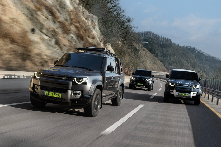 올 뉴 디펜더. JLR코리아 제공