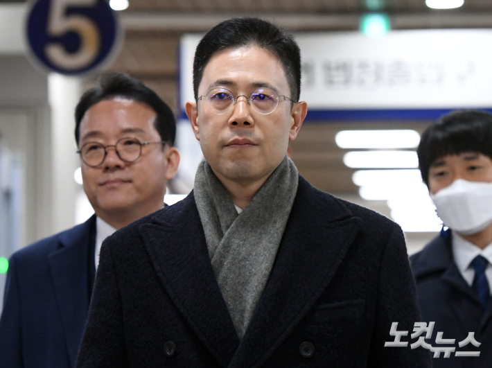 [속보]헌재, '고발사주 의혹' 손준성 검사 탄핵심판 절차 정지