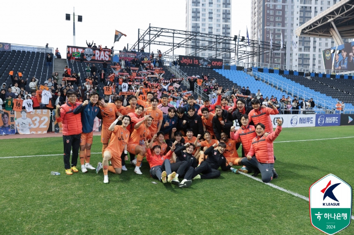 제주, 인천 원정서 1대0 승리. 한국프로축구연맹