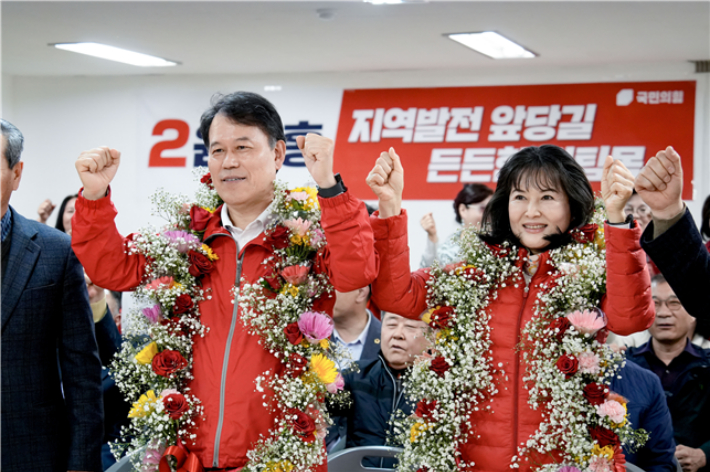 윤한홍 당선인. 윤한홍 후보 선대본 제공