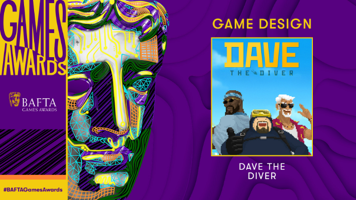 '데이브 더 다이버(Dave the Diver, 데이브)'는 지난 11일(현지시간) 진행된 'BAFTA 게임 어워즈 2024'서 '게임 디자인' 부문을 수상했다. 넥슨 제공