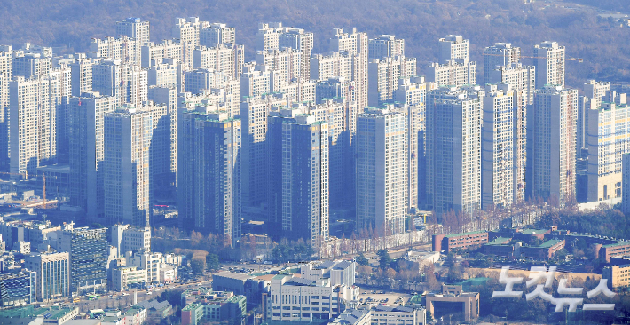 서울 아파트 모습. 박종민 기자