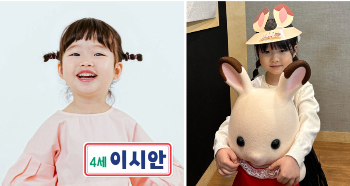 '국민동요 프로젝트 아기싱어' 출연 당시(사진 왼쪽)와 더빙판 '크림' 성우 이시안 어린이. KBS, ㈜라이크콘텐츠 제공