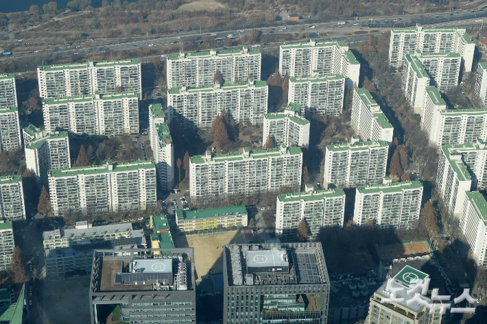 서울 아파트 모습. 박종민 기자