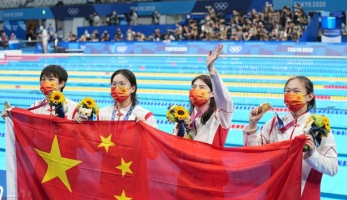 中 도핑으로 도쿄 여자 계영 800m 금메달 박탈 전망