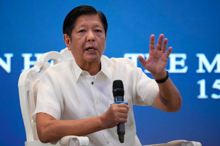필리핀 대통령, 軍에 중국 공격 지시?…딥페이크 확산