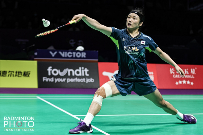 한국 여자 배드민턴 간판 안세영. 대한배드민턴협회