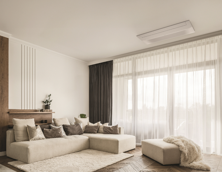 비스포크 AI 무풍 시스템에어컨 인피니트 라인이 설치된 모습. 삼성전자 제공