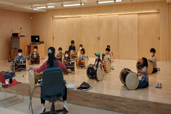 익산 오산초 예술놀이터 프로그램 장면. 전북교육청 제공