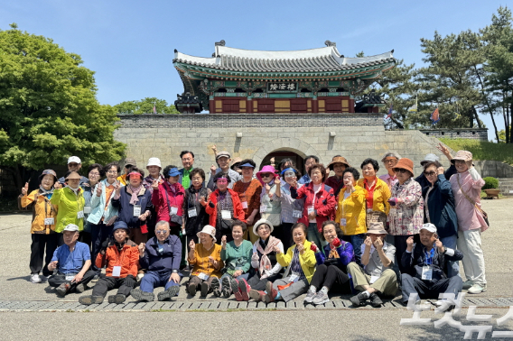 지난 10일 진행된 '효도관광여행' 강화도 나들이 