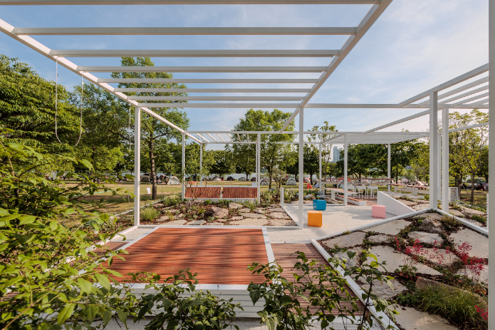 초청정원인 '앉는 정원'. 서울시 제공 