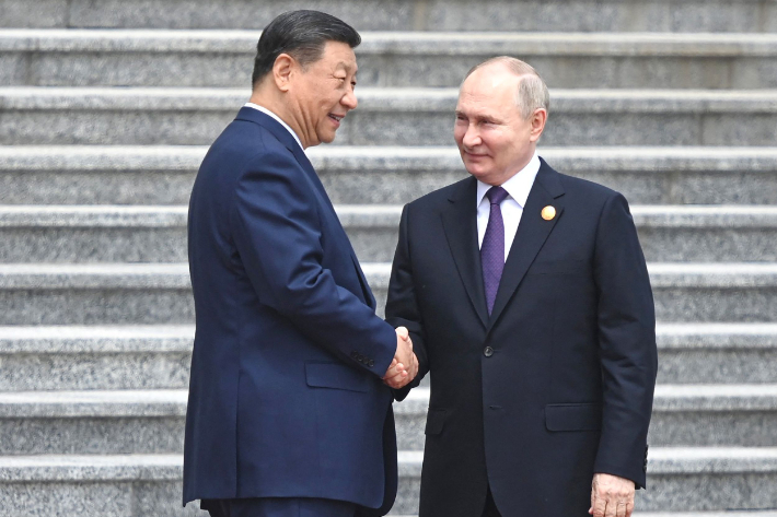 푸틴 "시진핑과 '파리올림픽 휴전' 문제 논의"