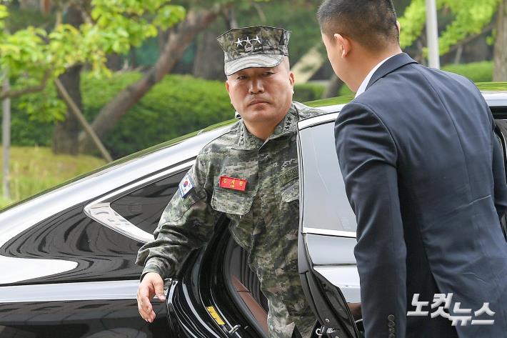 김계환 사령관, 공수처 출석