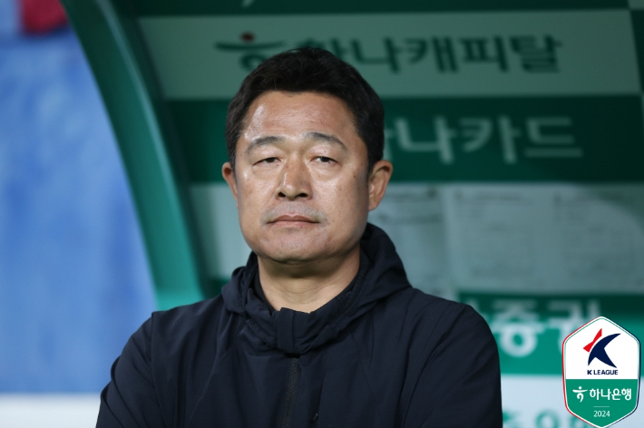대전 하나시티즌 지휘봉을 내려놓은 이민성 감독. 한국프로축구연맹