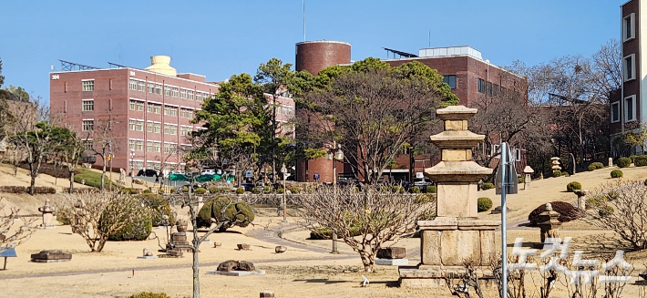 경북대 캠퍼스 전경. 이재기 기자 