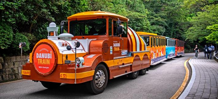 다누비열차. 부산시 제공 