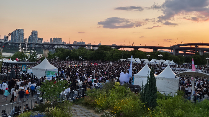 2024 서울국제정원박람회에 방문한 관람객들. 서울시 제공 