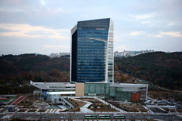 한국석유공사 전경. 연합뉴스