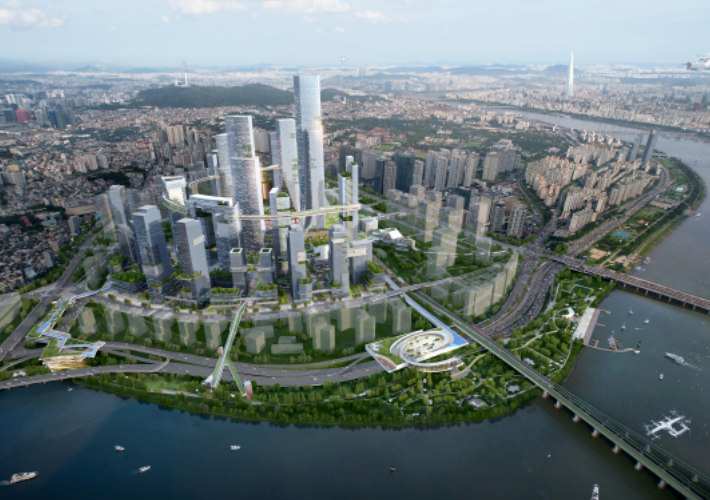 용산국제업무지구 조감도. 서울시 제공 