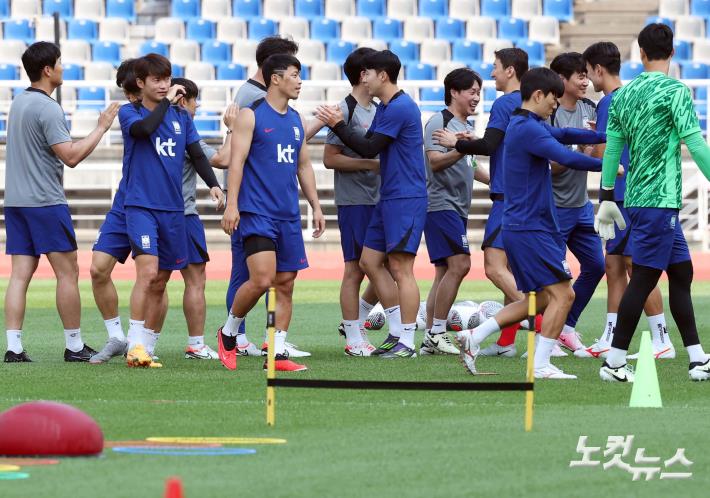 중국전 앞둔 축구대표팀