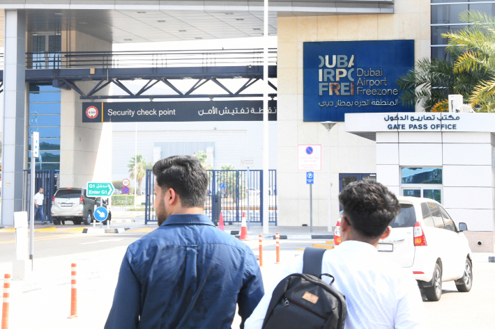 두바이 공항 프리존(DAFZ). 부산시 제공