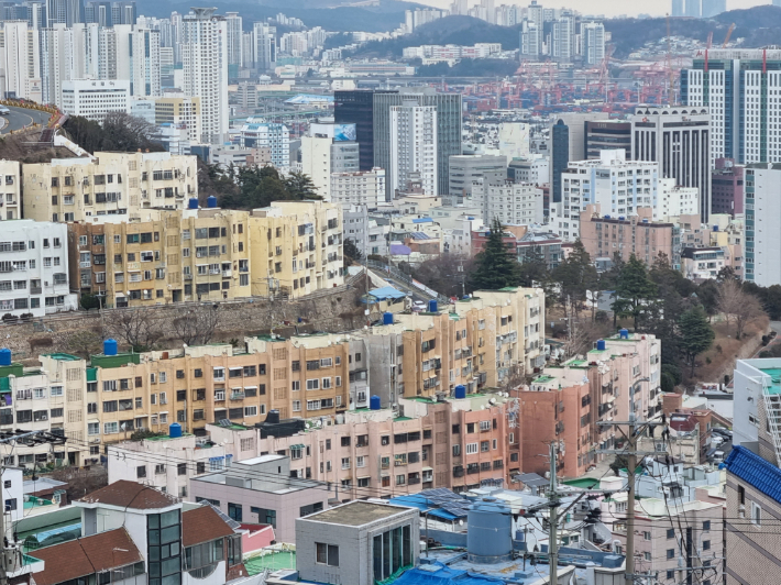 부산 중구 전경. 김혜민 기자