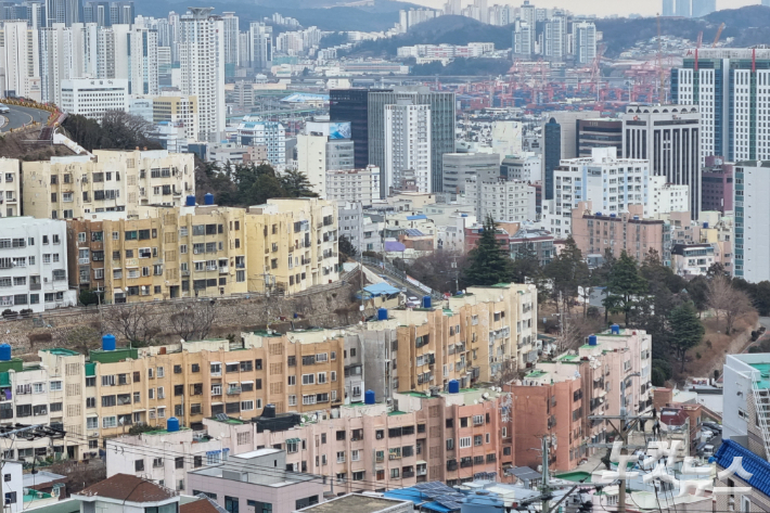 부산 중구 전경. 김혜민 기자