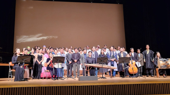 지난해 포항한시 프로젝트 두번째 공연 사진. 알스노바종합예술단 제공