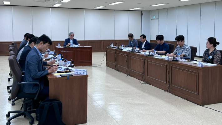 항만·물류산업 활성화 위한 용역 착수보고회. 창원시 제공