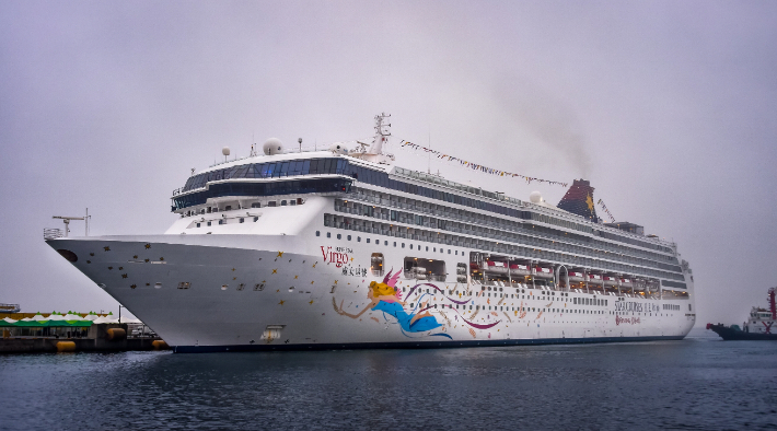 일본 크루즈선사 오션드림호. 여수시 제공