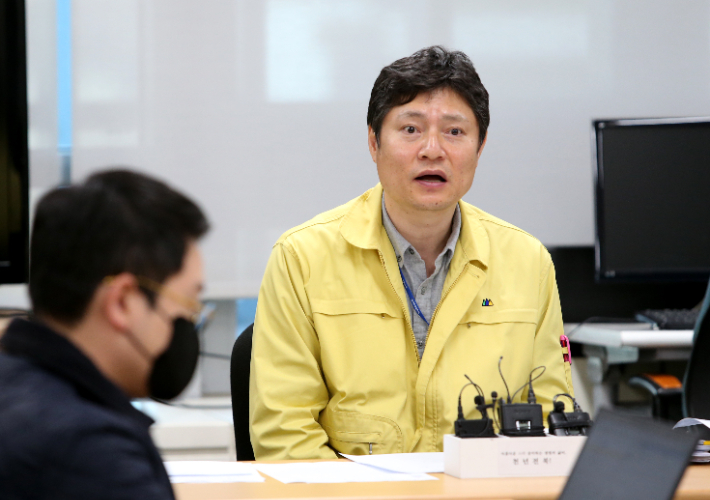 코로나19 당시 기자들 사이에선 '전북의 정은경'이라는 별칭이 붙었었다. 전북도 제공 