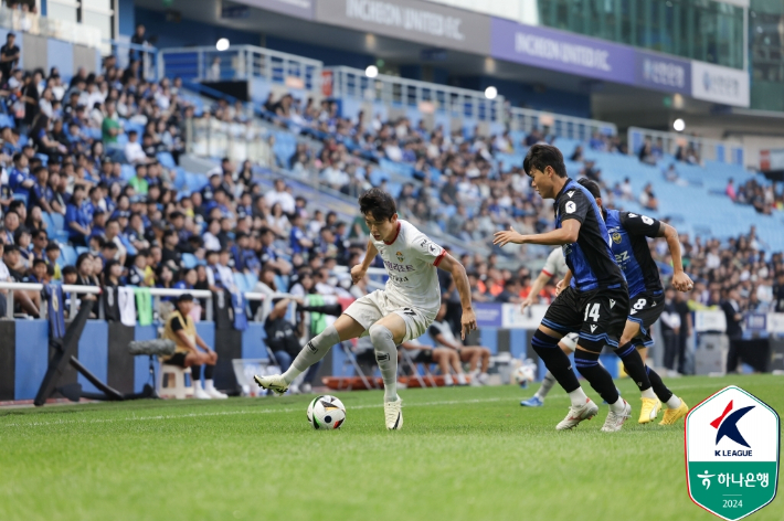 강원 양민혁. 한국프로축구연맹