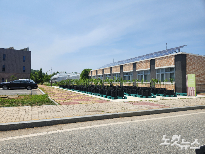 국립한국농수산대학교 실습 현장. 송정훈 기자