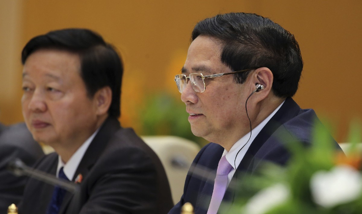 팜민찐 베트남 총리. 연합뉴스