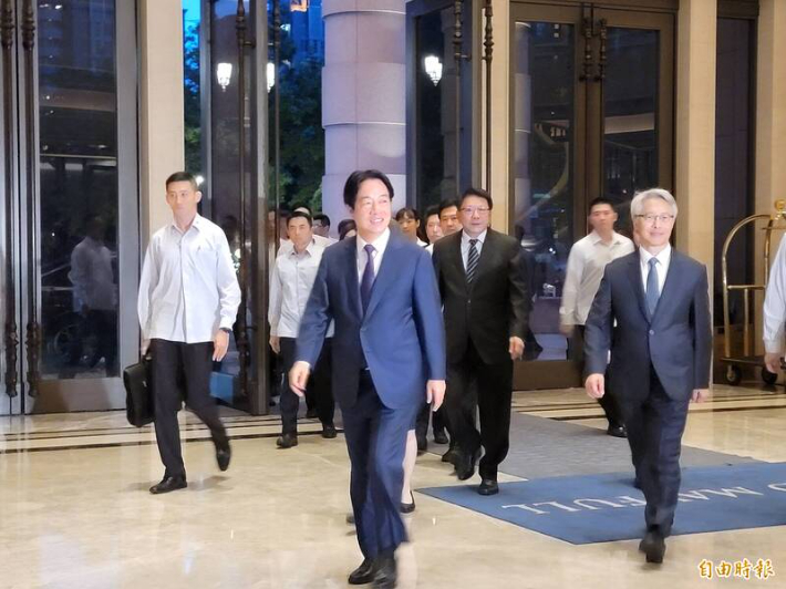 1일 중앙연구원 학술대회에 참석한 라이칭더 대만 총통. 자유시보 홈페이지 캡처