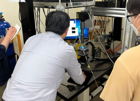 고분자막 수전해 실험실습.조선대 제공