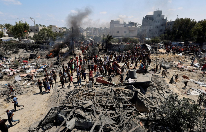 이스라엘, 하마스 사령관 겨냥 공습…"주민 71명 숨져"