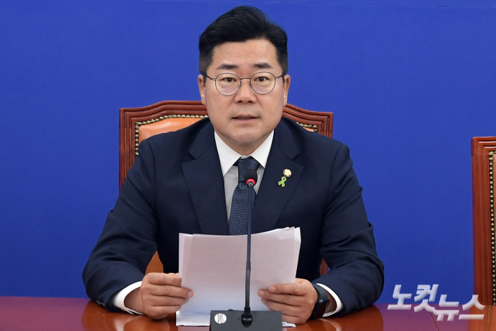 더불어민주당 박찬대 당대표 직무대행 겸 원내대표. 윤창원 기자