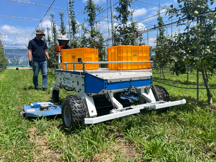 제초 로봇. 농촌진흥청 제공