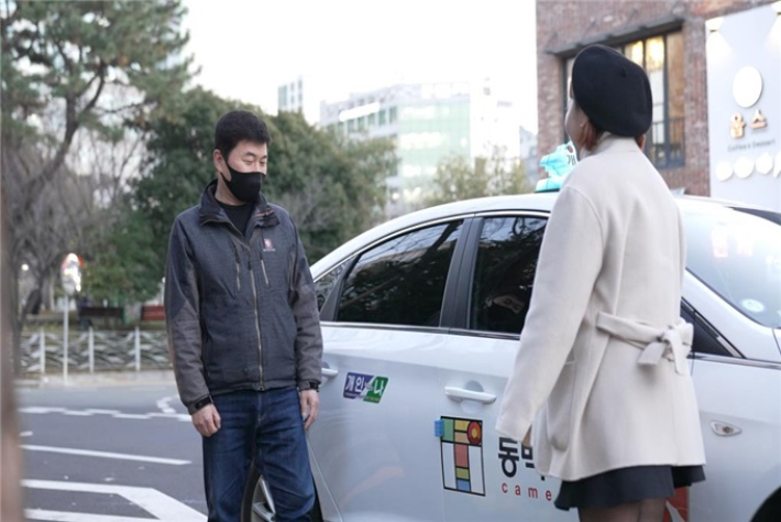 부산 택시 호출 공공플랫폼 동백택시. 부산시 동백택시 홍보영상 캡처