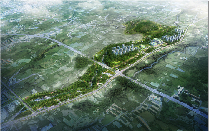 제주시 오등봉 도시공원 조감도. 제주시 제공 