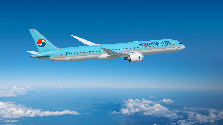 대한항공 B787-10. 대한항공 제공