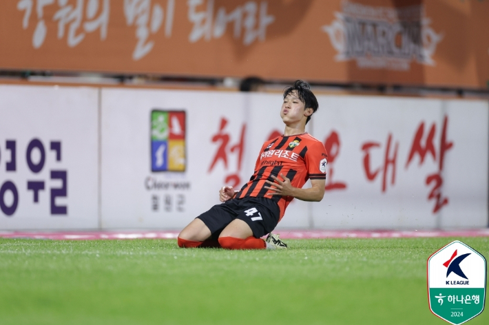 강원 양민혁. 한국프로축구연맹