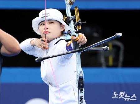 활시위 당기는 전훈영