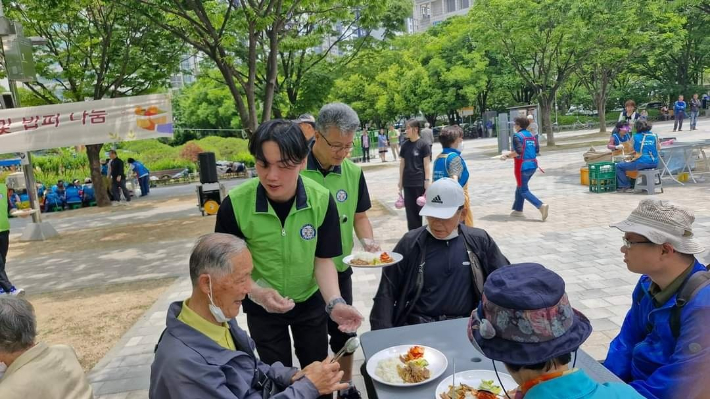 부산진우체국 365 봉사단 제공 