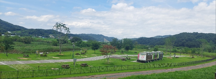 현도오토캠핑장.  청주시 제공