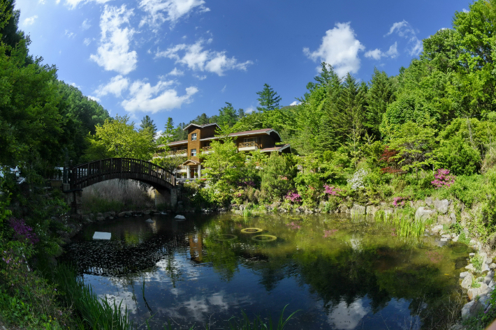전북 무주군에 위치힌 국립덕유산자연휴양림. 산림청 제공